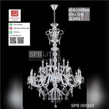 SPB - โคมห้อยคริสตัล (005543)