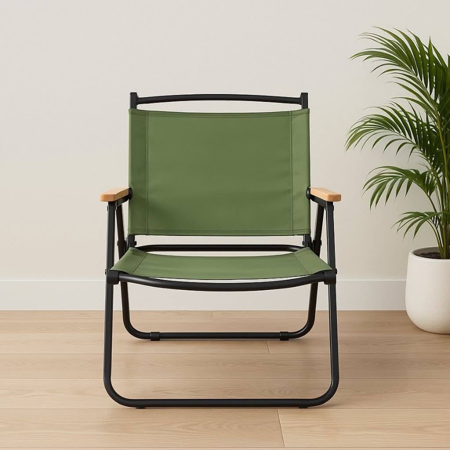 เก้าอี้ตั้งแคมป์ เก้าอี้พับกลางแจ้ง เก้าอี้สนาม เก้าอี้ตลาดกลางคืน พร้อมถุงเก็บเพื่อป้องกันการชน