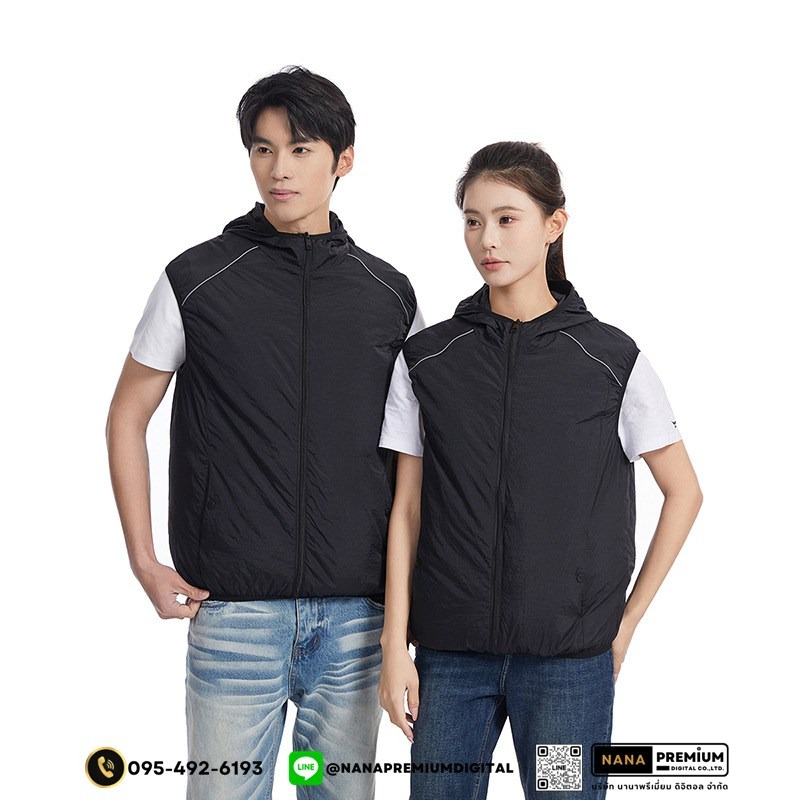 เสื้อกั๊กนิรภัยติดพัดลม เสื้อสะท้อนแสงมีพัดลม เสื้อนิรภัยติดพัดลม ระบายอากาศ คล้ายร้อน รับผลิตเสื้อสะท้อนแสงและเสื้อเซฟตี้พร้อมบริการสกรีนครบวงจร