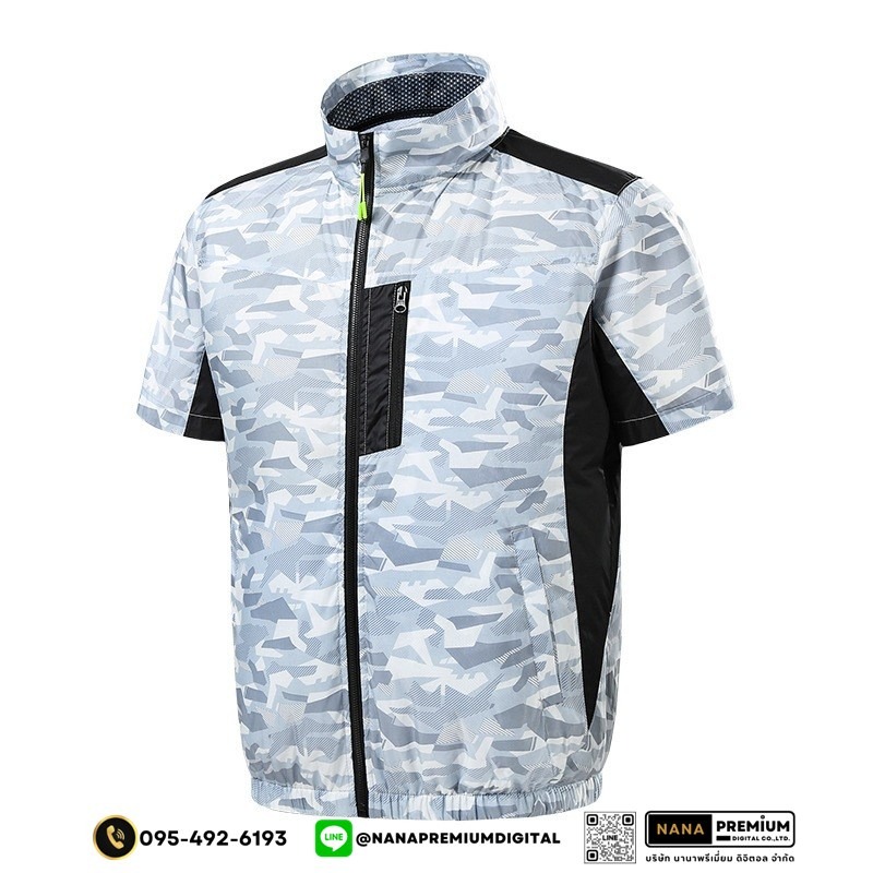 เสื้อกั๊กนิรภัยติดพัดลม เสื้อสะท้อนแสงมีพัดลม เสื้อนิรภัยติดพัดลม ระบายอากาศ คล้ายร้อน รับผลิตเสื้อสะท้อนแสงและเสื้อเซฟตี้พร้อมบริการสกรีนครบวงจร