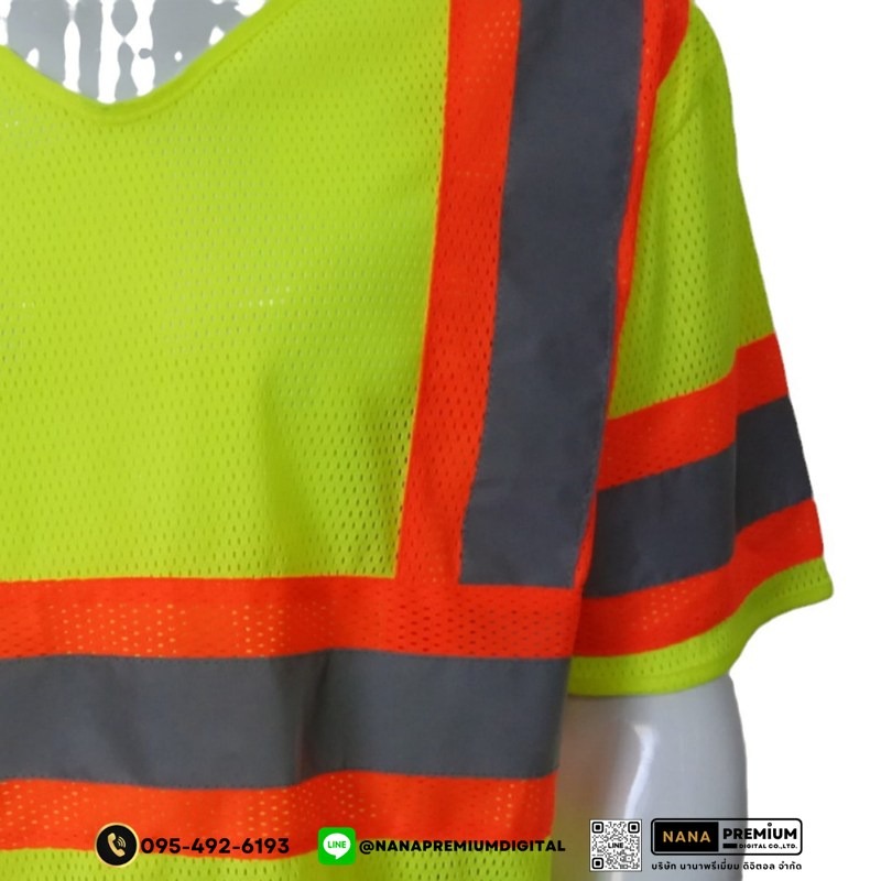 รับผลิตเสื้อแขนยาวสะท้อนแสง รับสกรีนโลโก้เสื้อนิรภัย ขายส่งเสื้อคนงาน ขายส่งเสื้อสะท้อนแสง โรงงานผลิตเสื้อสะท้อนแสง สกรีนโลโก้บริษัท