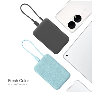 รับสกรีน powerbank แบตสำรอง10000mAh Eloop E49 Line แบบมีสายในตัว แบตสำรอง 10000mAh QC 3.0 | PD 20W Power Bank ชาร์จเร็ว Fast Quick Charge