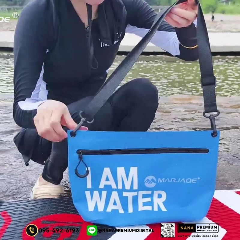 กระเป๋าคาดเอวกันน้ำ กระเป๋าสะพายกันน้ำ กระเป๋ากันน้ำ
