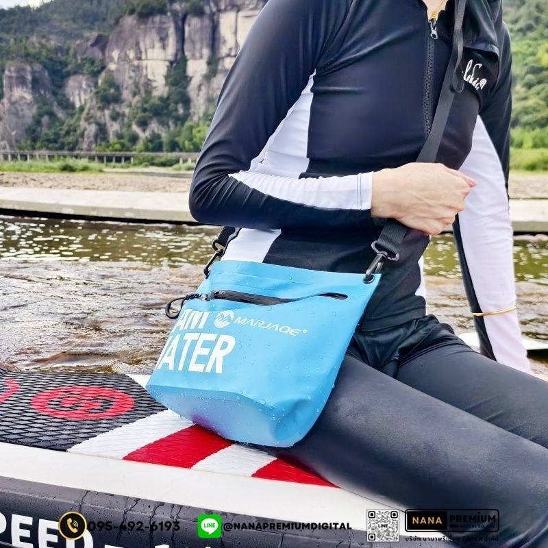 กระเป๋าคาดเอวกันน้ำ กระเป๋าสะพายกันน้ำ กระเป๋ากันน้ำ