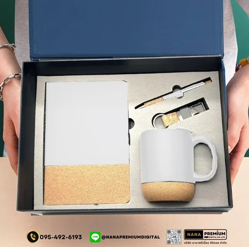 giftset ชุดกิ๊ฟเซ็ท ชุดของขวัญ แก้วน้ำ สมุด ปากกา รับสกรีนโลโก้แก้วน้ำเก็บความเย็น รับทำโลโก้ โรงงานของพรีเมี่ยม ของแจก