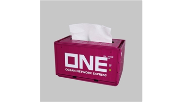 กล่องทิชชูดีไซน์ตู้คอนเทนเนอร์สไตล์อินดัสเทรียล