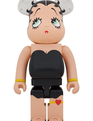 Be@rbrick Betty Boop (Black Version) 1000% สินค้าตัวโชว์