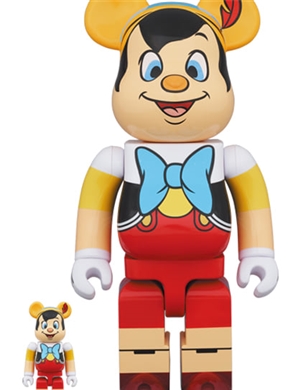 Bearbrick PINOCCHIO 100% & 400%