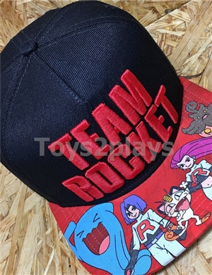 Snapback Cap TEAM ROCKET Poke'mon 