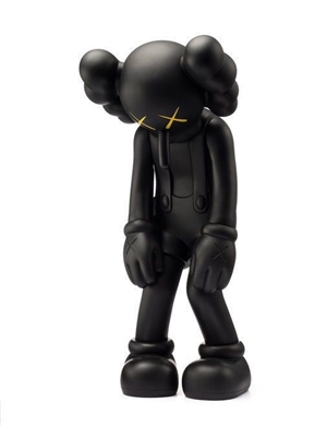 KAWS Small Lie Companion Vinyl Figure Black สินค้าตัวโชว์