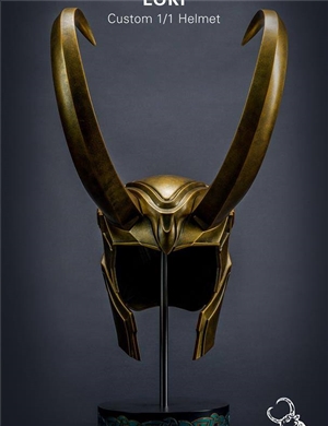 TAURUS STUDIO :Custom 1/1 Loki Helmet