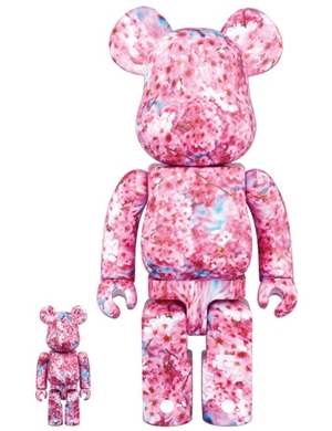 Bearbrick  Mika Ninagawa Sakura 100% & 400% สินค้าตัวโชว์