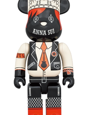 Bearbrick  ANNA SUI RED & BEIGE 400％ สินค้าตัวโชว์