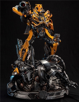 DAMTOYS CLASSIC SERIES: 23 inch TRANSFORMERS  THE LAST KNIGHT  BUMBLEBEE LIGHT-UP STATUE