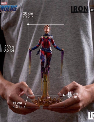 Ironstudio Captain Marvel BDS Art Scale 1/10 - Avengers: Endgame