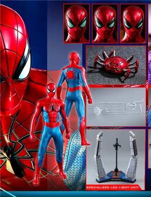 HOTTOYS VGM43 - Marvel's Spider-Man - 1/6th scale Spider-Man (Spider Armor - MK IV Suit) Collectible Figure