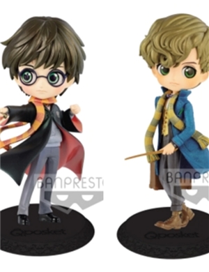 Q Posket Harry Potter + Newt Scamander (B PASTEL COLOR VER)