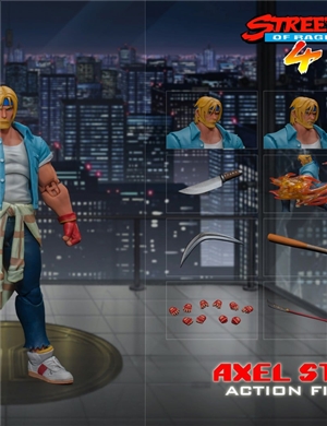 Storm Toys STREETS OF RAGE 4 AXEL STONE - Action Figure SESR001