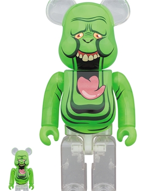 Bearbrick SLIMER(GREEN GHOST) 100% & 400% สินค้าตัวโชว์