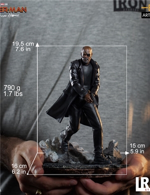 Iron Studios  1/10 Spider-Man Nick Fury