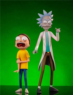 Mondo X SIDESHOW #905500 Mondo Rick & Morty