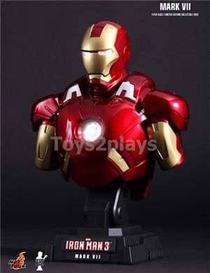 Hottoys The 1/4th scale Bust Ironman 10 Pcs / สินค้าตัวโชว์