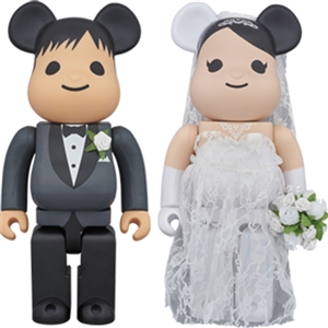 BEARBRICK GREETING MARRIAGE 400% สินค้าเปิดโชว์