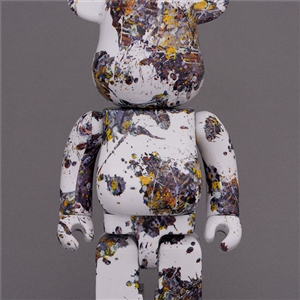 Bearbrick Jackson Pollock Studio (SPLASH) 1000% สินค้าตัวโชว์