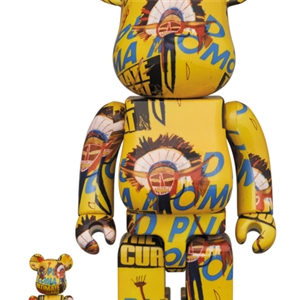 Be@rbrick Andy Warhol x Jean-Michel Basquiat #3 100% & 400% สินค้าแกะแล้ว